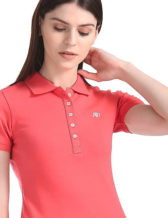 Aeropostale Regular Fit Pique Polo Shirt