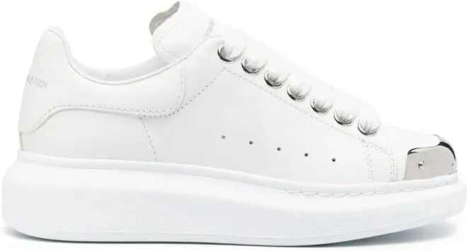 Alexander McQueen Oversized lace-up sneakers White