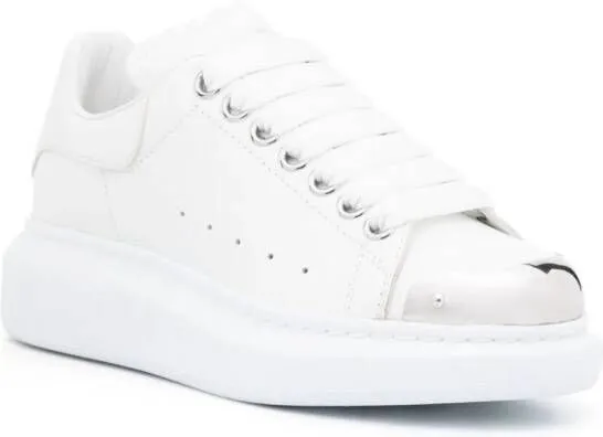 Alexander McQueen Oversized lace-up sneakers White