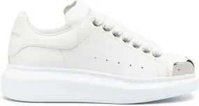 Alexander McQueen Oversized lace-up sneakers White