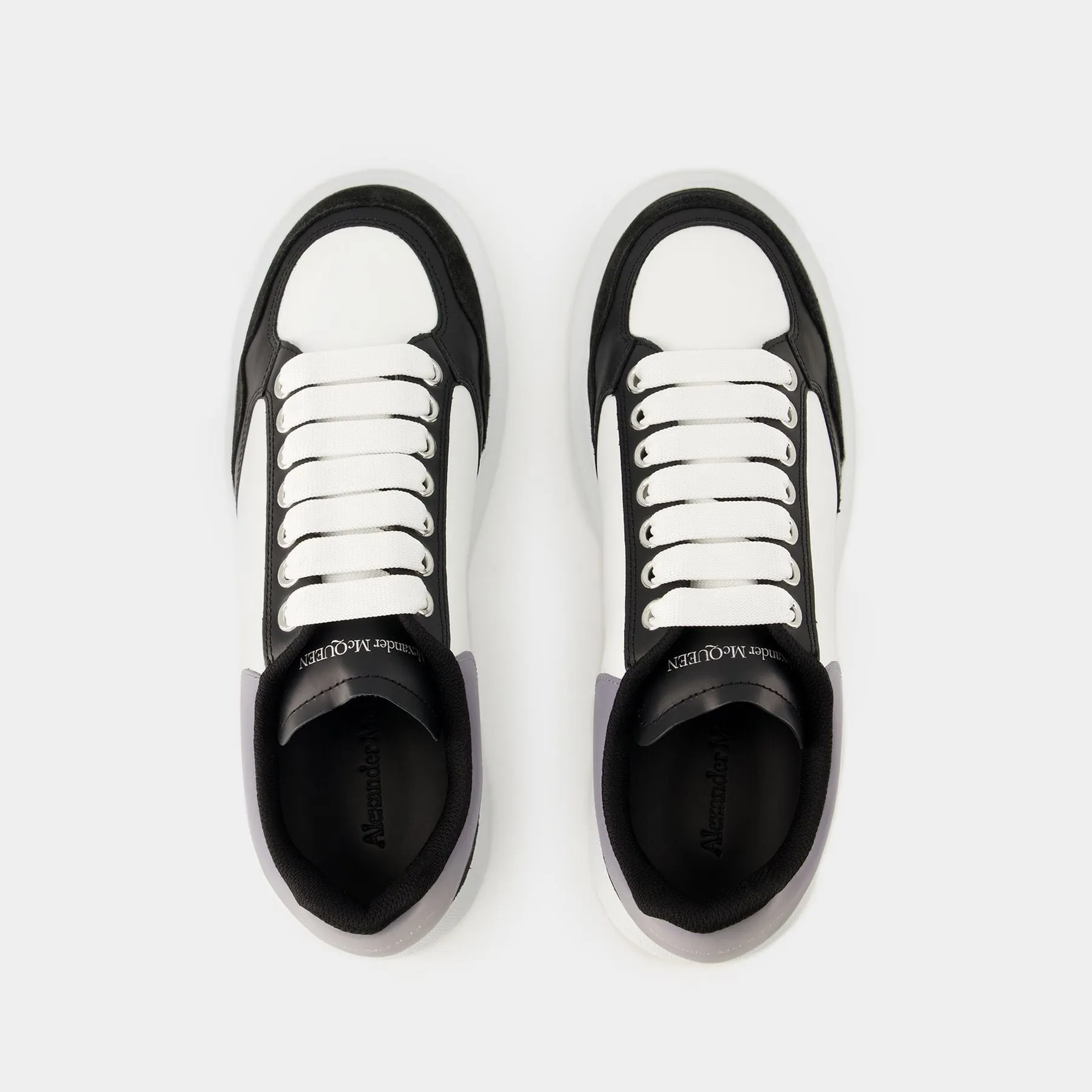 Alexander McQueen  Oversized Sneakers - Alexander Mcqueen - Leather - White/Black