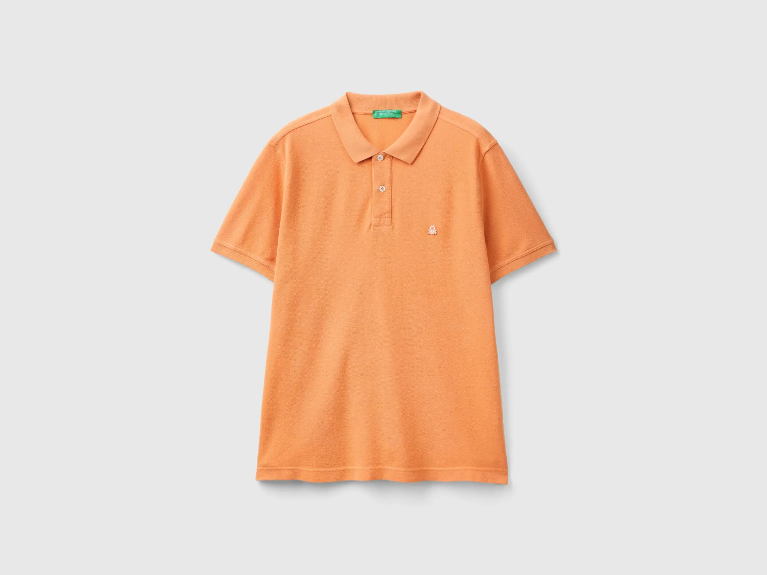 Amber regular fit polo - Orange | Benetton