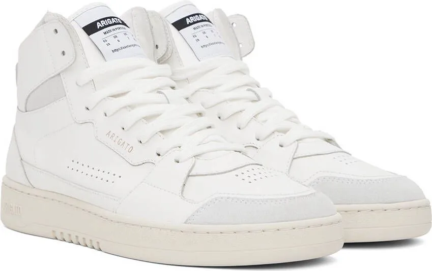 Axel Arigato White Dice Hi Sneakers