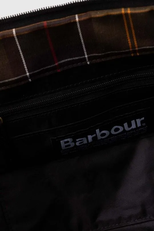 Barbour bag Explorer Wax Duffle Bag black color UBA0566