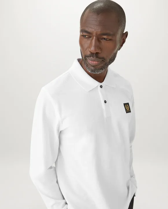 belstaff long sleeved polo