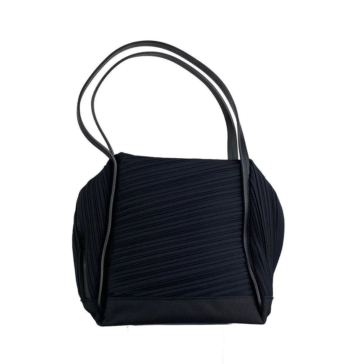 BIAS PLEATS MEDIUM SHOULDER BAG