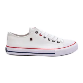 Big Star Low Men's White Sneakers T174102