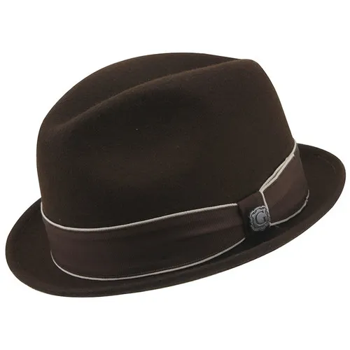 Bigalli Downtown Chocolate Wool Felt Hat