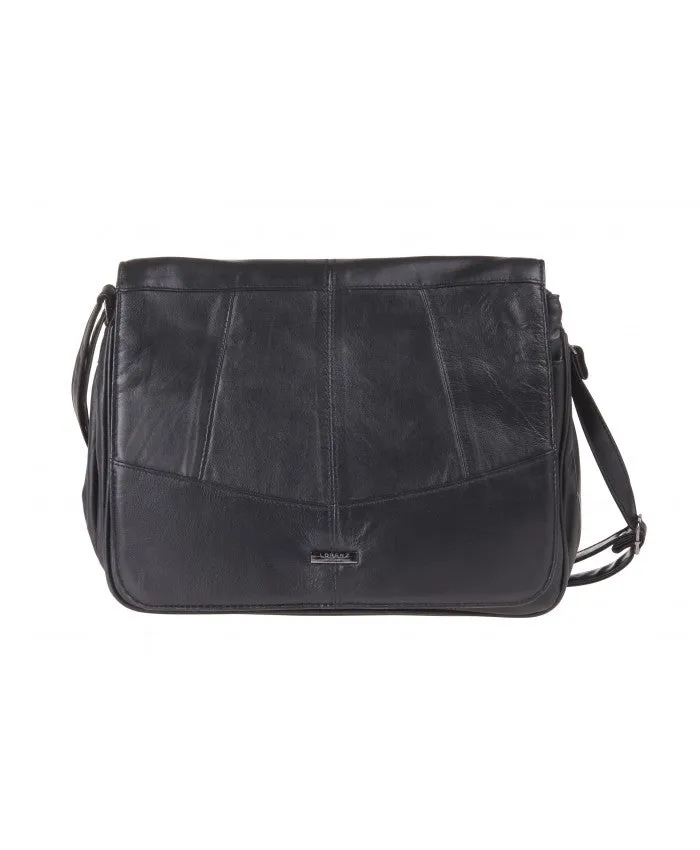 Black Sheep Nappa Large Capacity Cross Body Bag