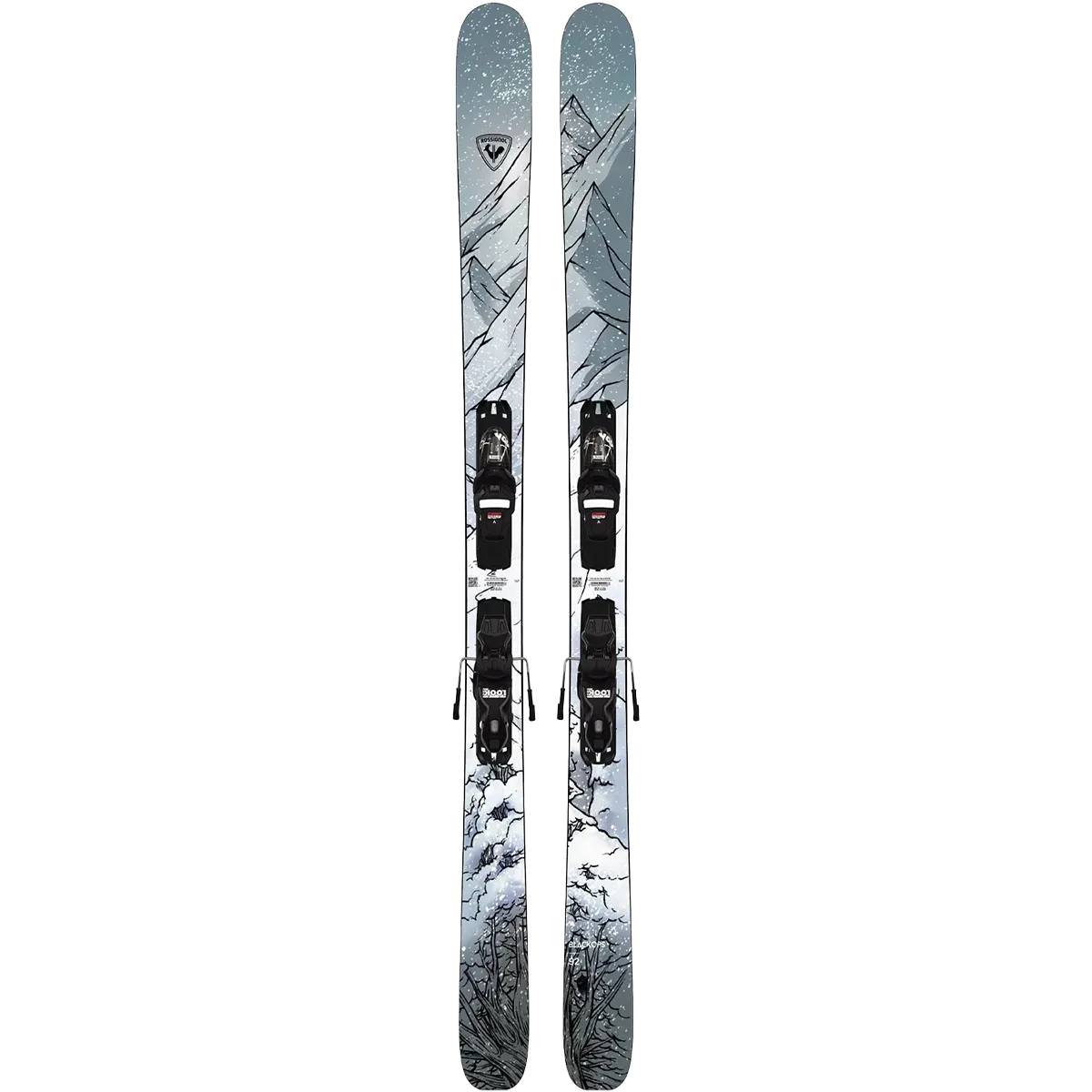 Blackops 92 Ski with XP11 Bindings