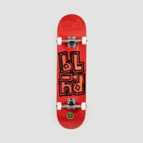 Blind OG Stacked Stamp FP Skateboard Orange - 8