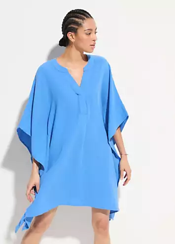 bonprix Short Sleeve Muslin Tunic Dress | Grattan