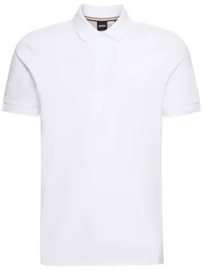 Boss   Pallas logo cotton polo 