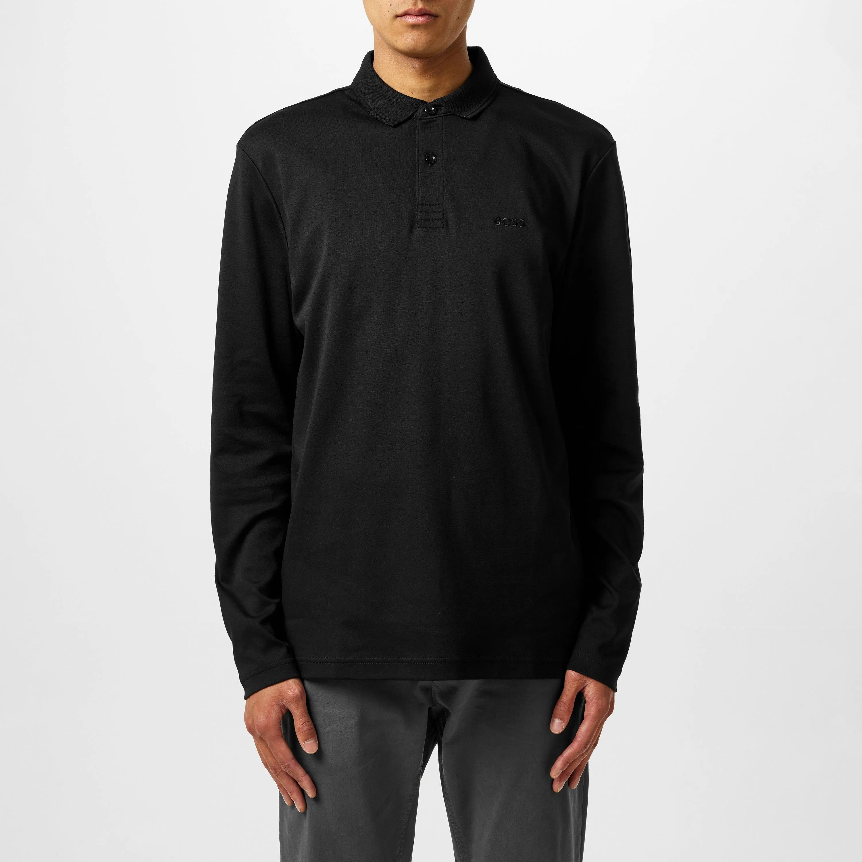 Boss Pirol Long Sleeve Polo Shirt