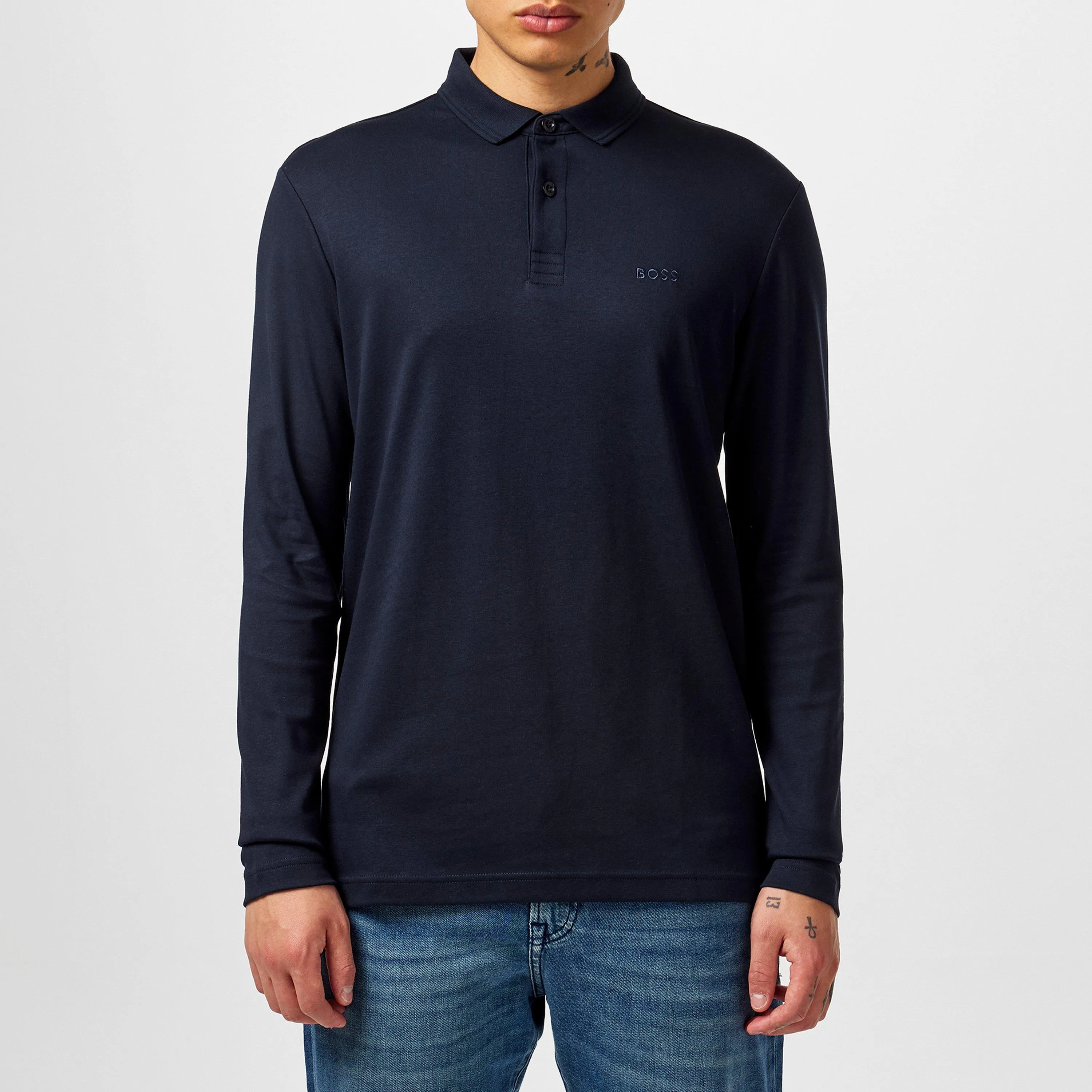 Boss Pirol Long Sleeve Polo Shirt