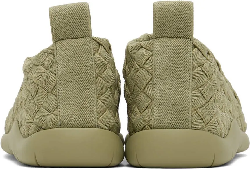 Bottega Veneta Green Plat Sneakers