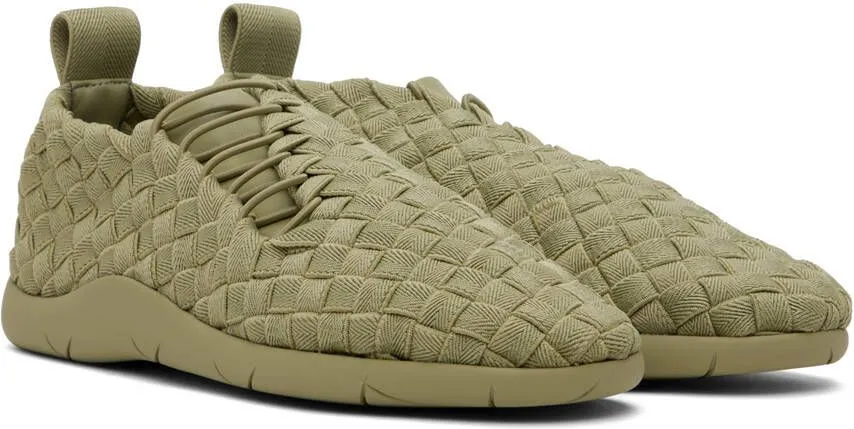 Bottega Veneta Green Plat Sneakers