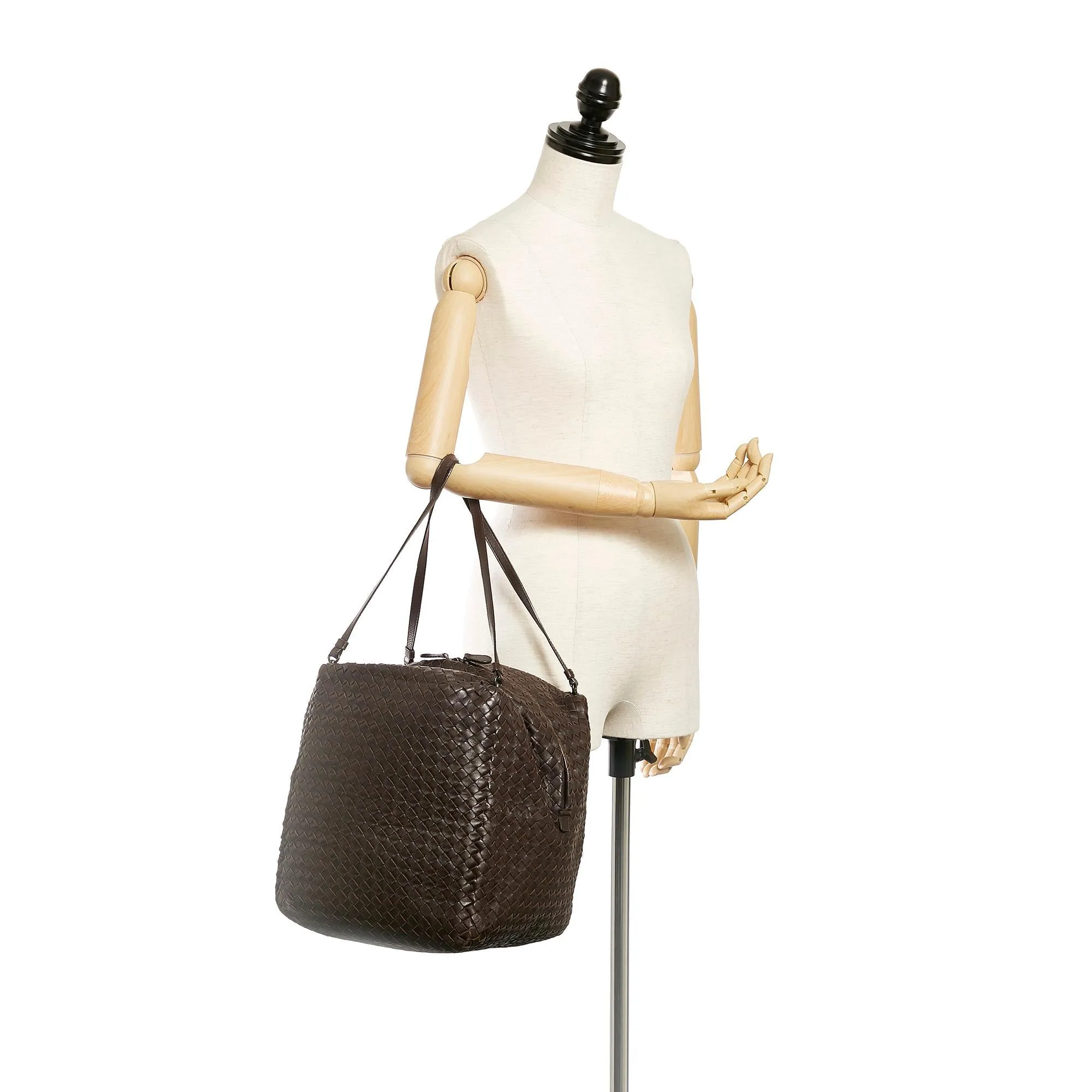 Bottega Veneta Intrecciato Leather Shoulder Bag