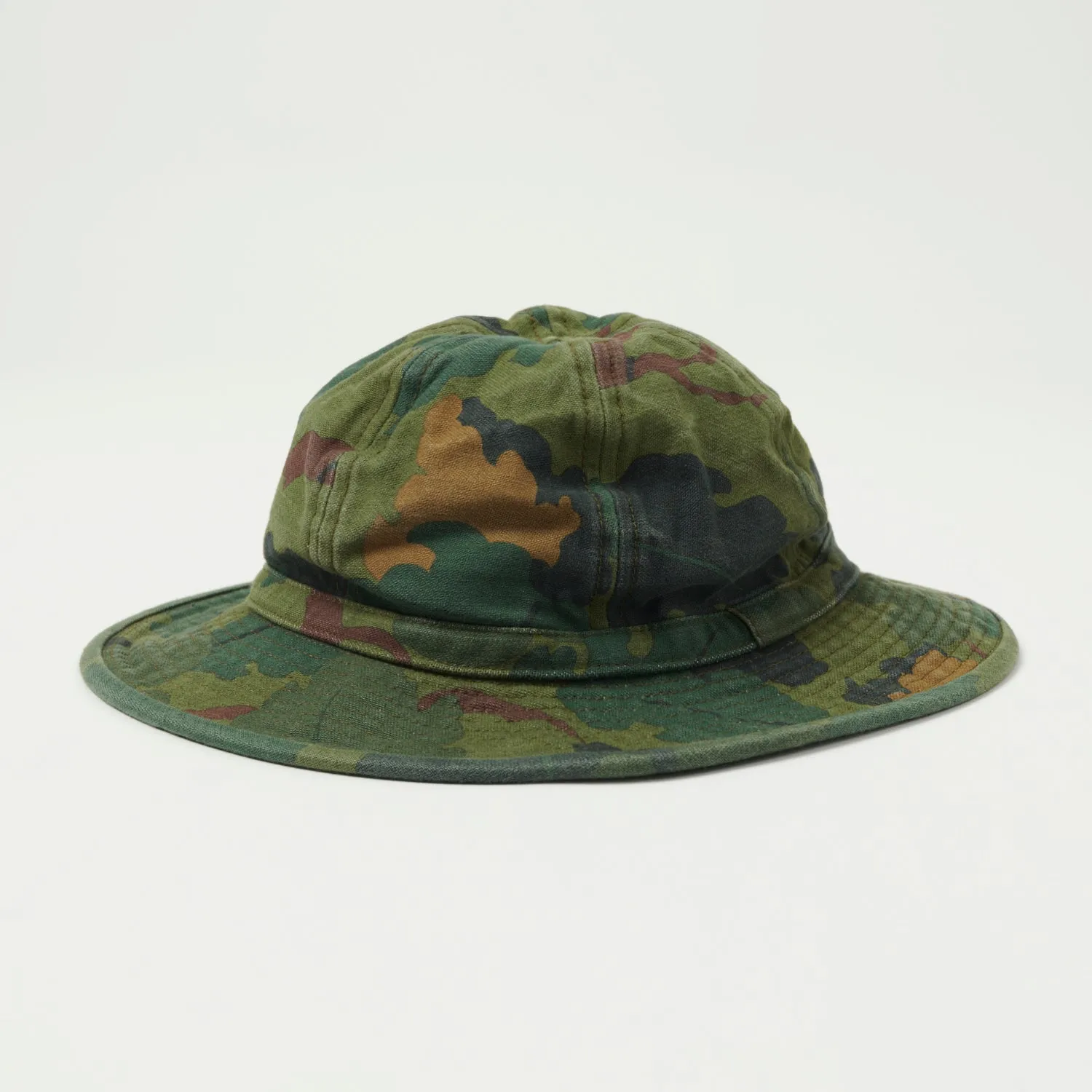 Buzz Rickson's Mitchell Camo Boonie Hat - Camo