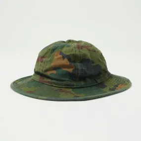 Buzz Rickson's Mitchell Camo Boonie Hat - Camo