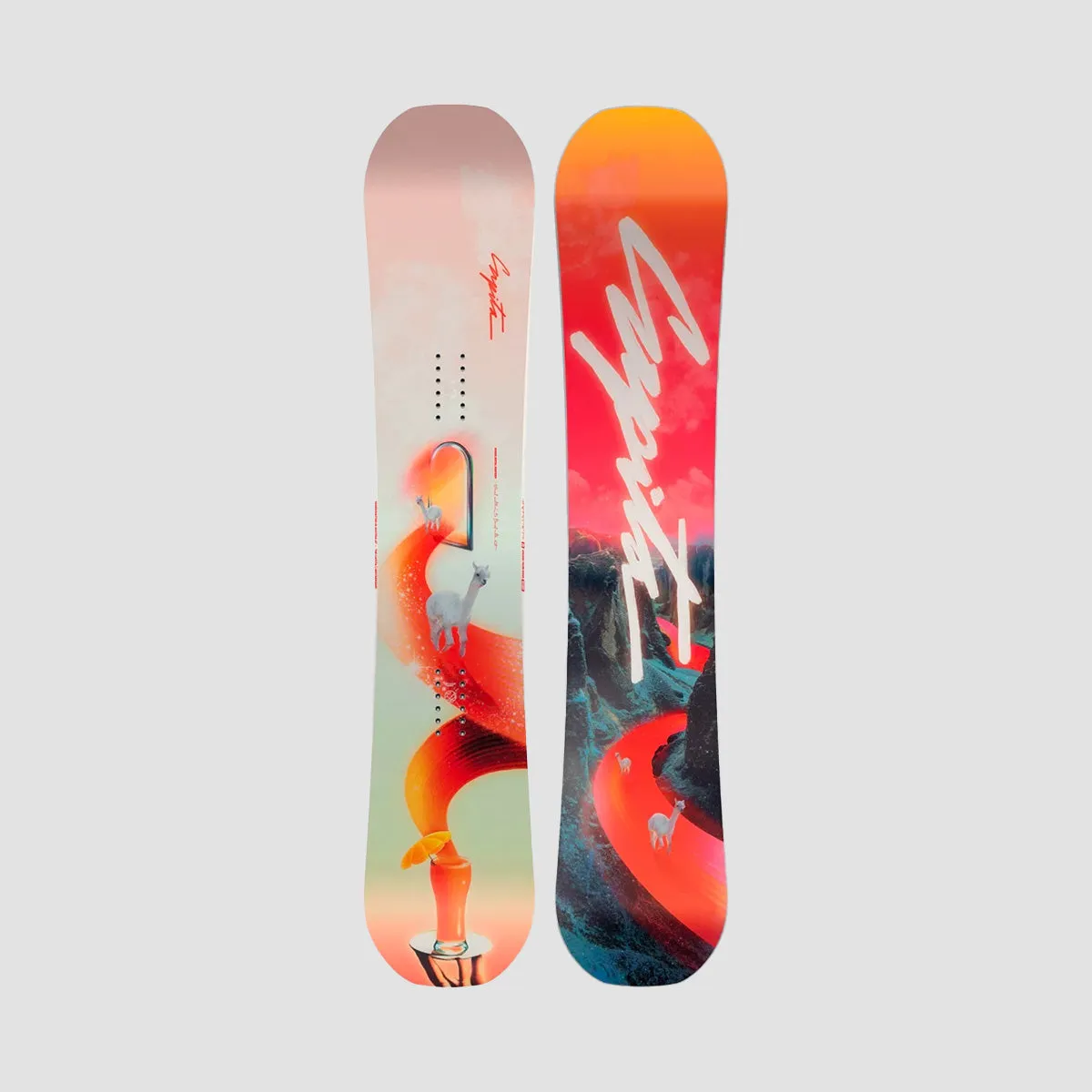 CAPiTA Space Metal Fantasy True Twin Reverse Camber 2024 Snowboard 147cm - Womens