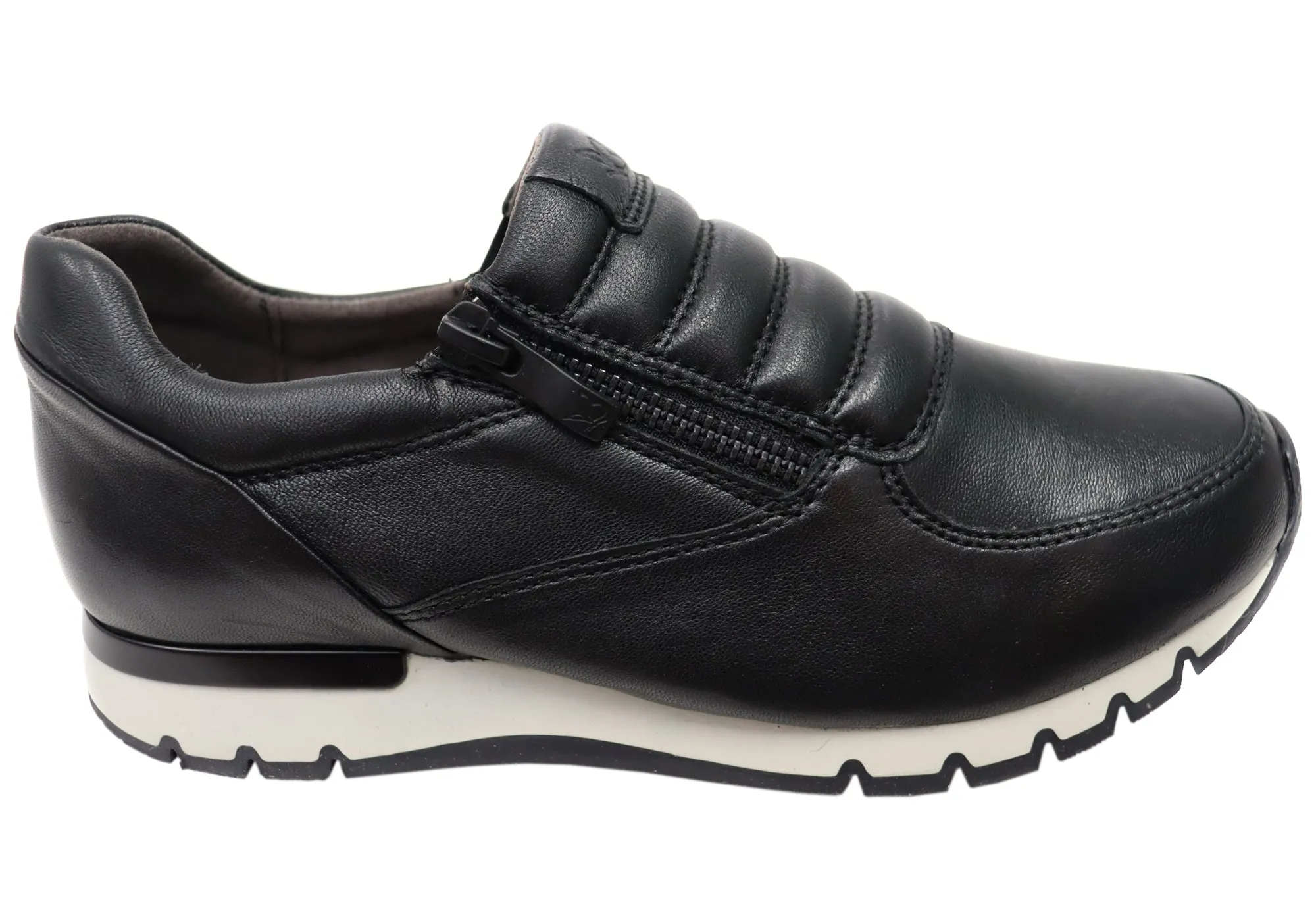 Caprice Comfort Mona Womens Extra Wide Comfort Leather Shoes