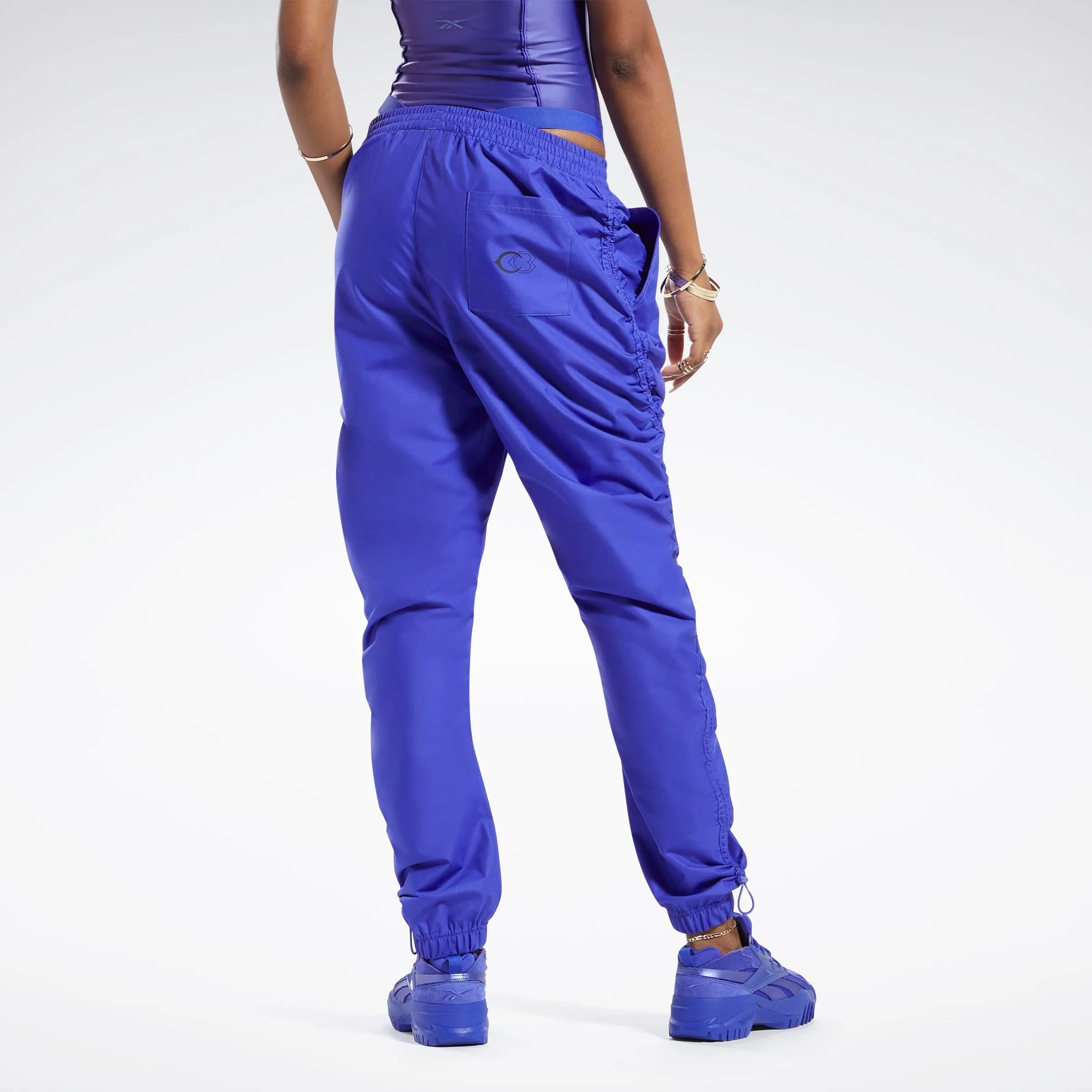 Cardi B Woven Tracksuit Bottoms Ultima Purple