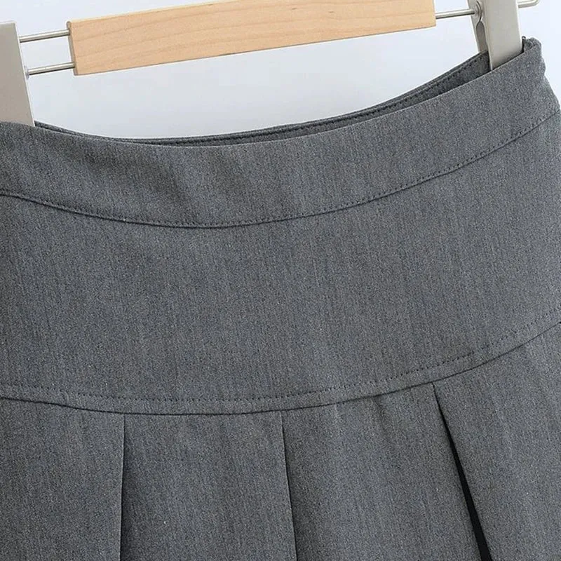 Cargo Skirt With Zipper