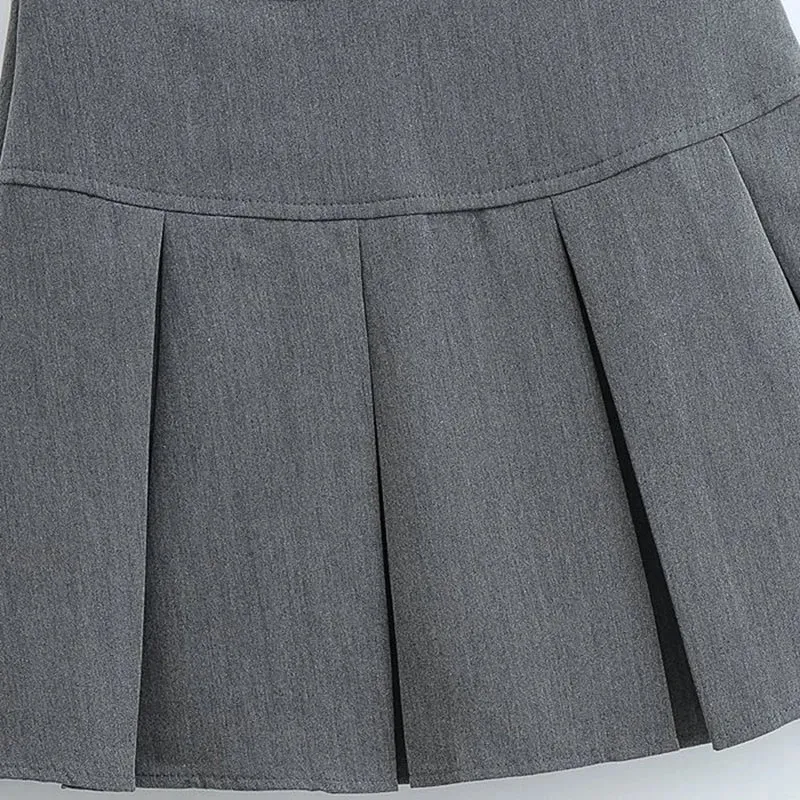 Cargo Skirt With Zipper