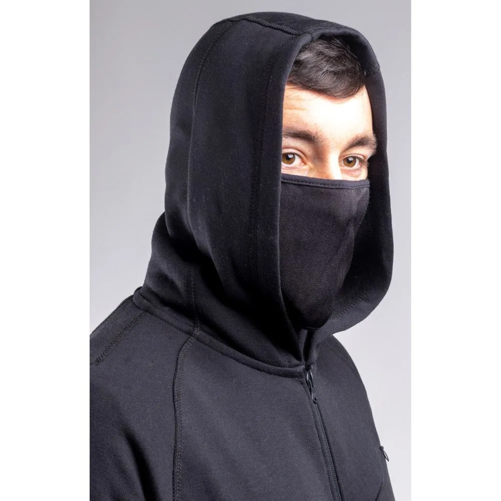 CAT Workwear Mens Viraloff Neck Gaiter Hooded Sweatshirt