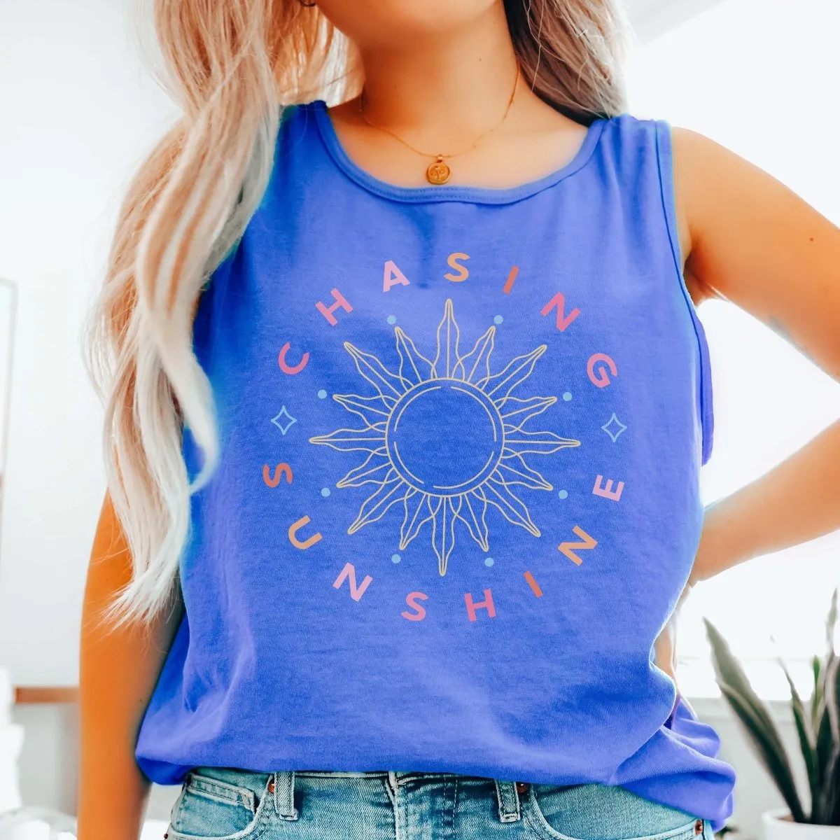 Chasing Sunshine Comfort Color Tank