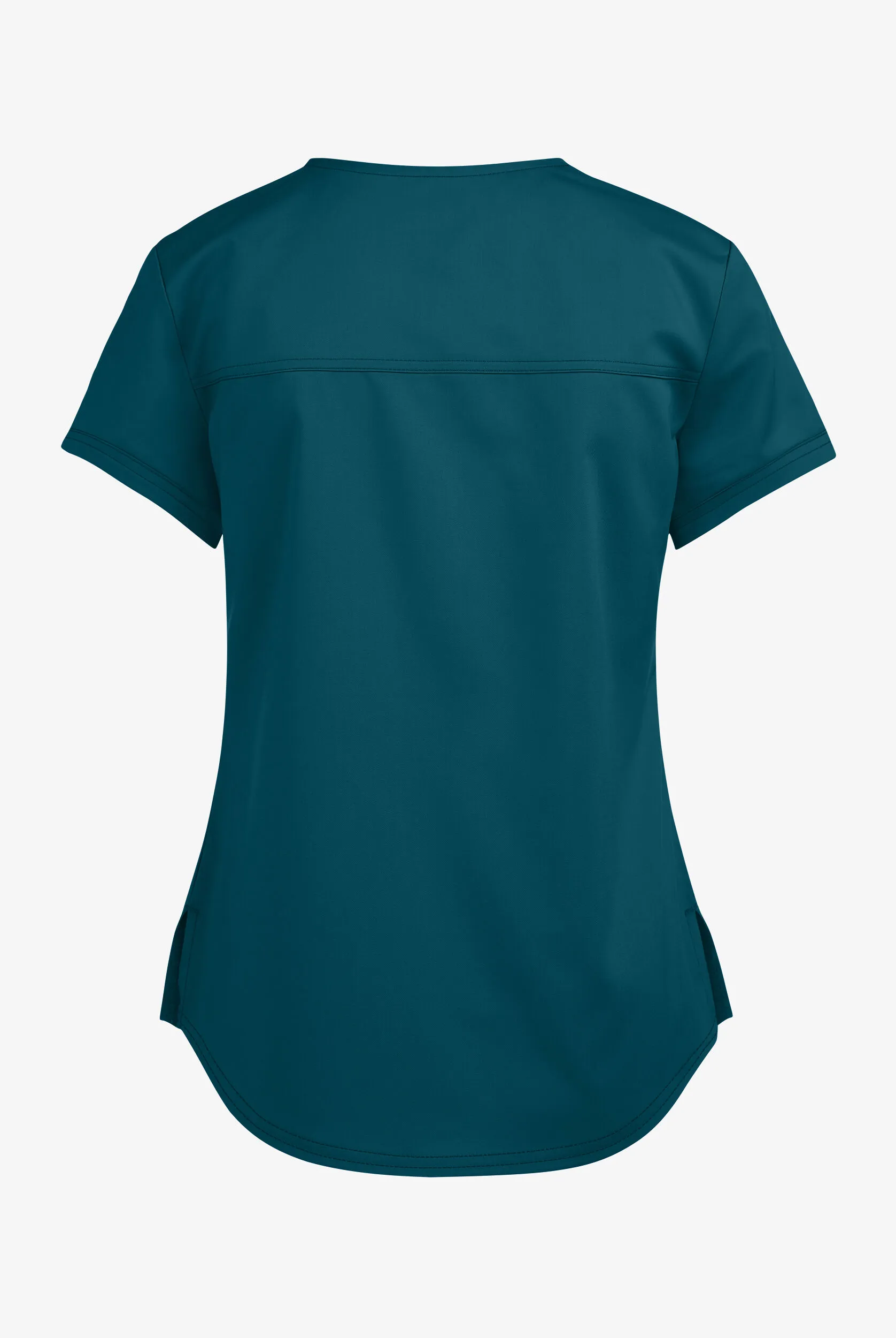 Cherokee Workwear Revolution Women's 1-Pocket STRETCH Tuck In V-Neck Scrub Top