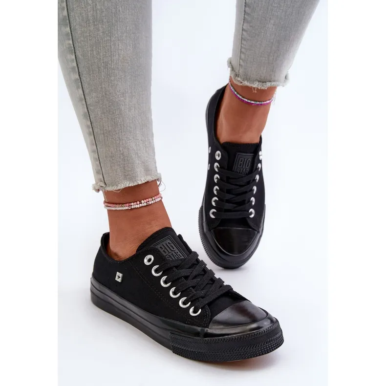 Classic Women's Sneakers Big Star NN274284 Black