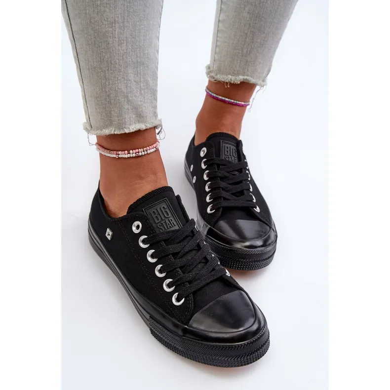 Classic Women's Sneakers Big Star NN274284 Black