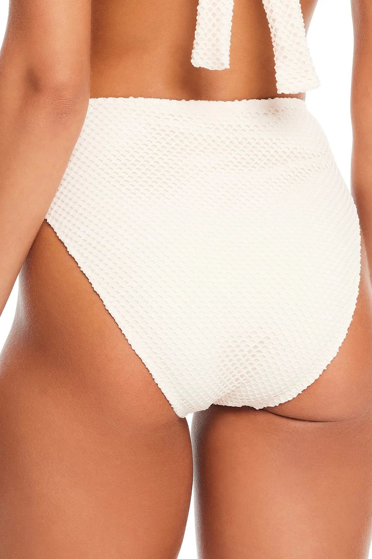 Crochet High Waist Bikini Bottom