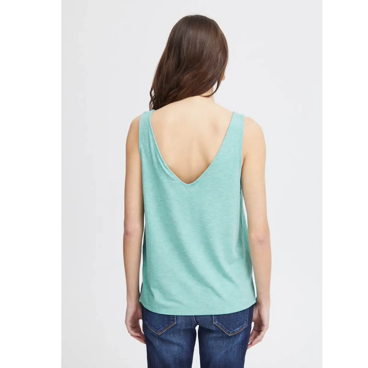 ----------Deep V Tank Top---------