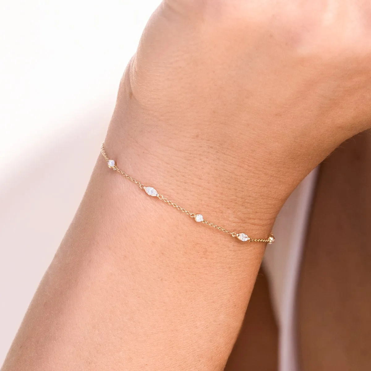 Diamond Symmetry Bracelet