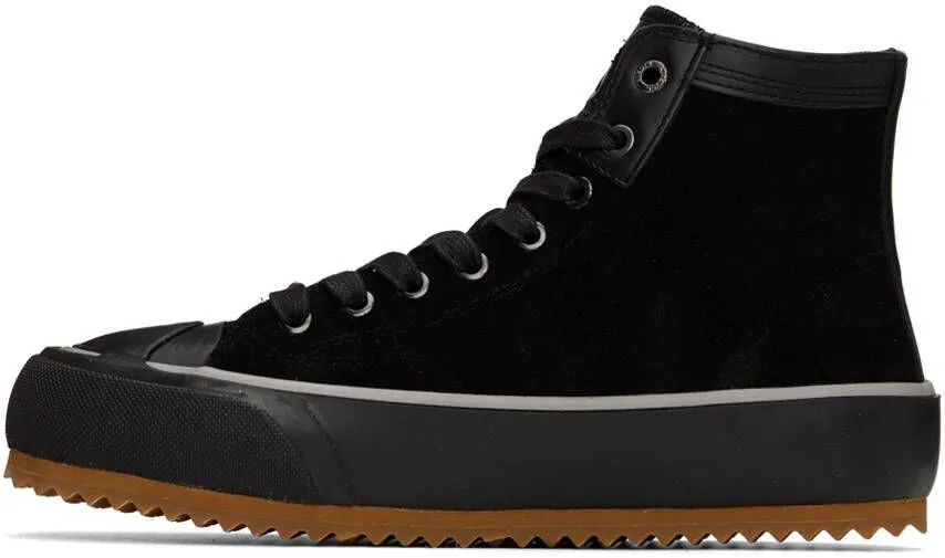 Diesel Black S-Principia Mid Sneakers