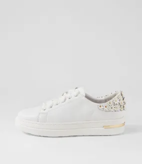 DJANGO & JULIETTE Wollos White Multi Sneakers