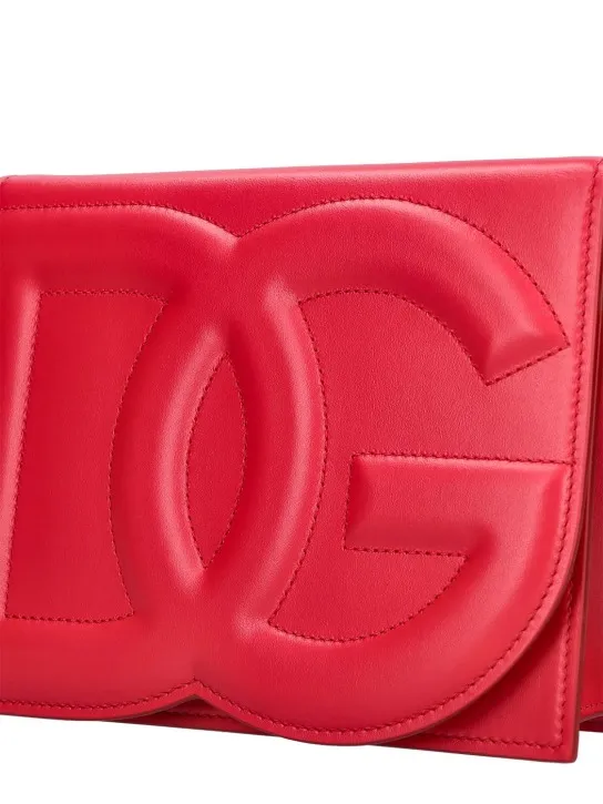 Dolce&Gabbana   Logo leather shoulder bag 