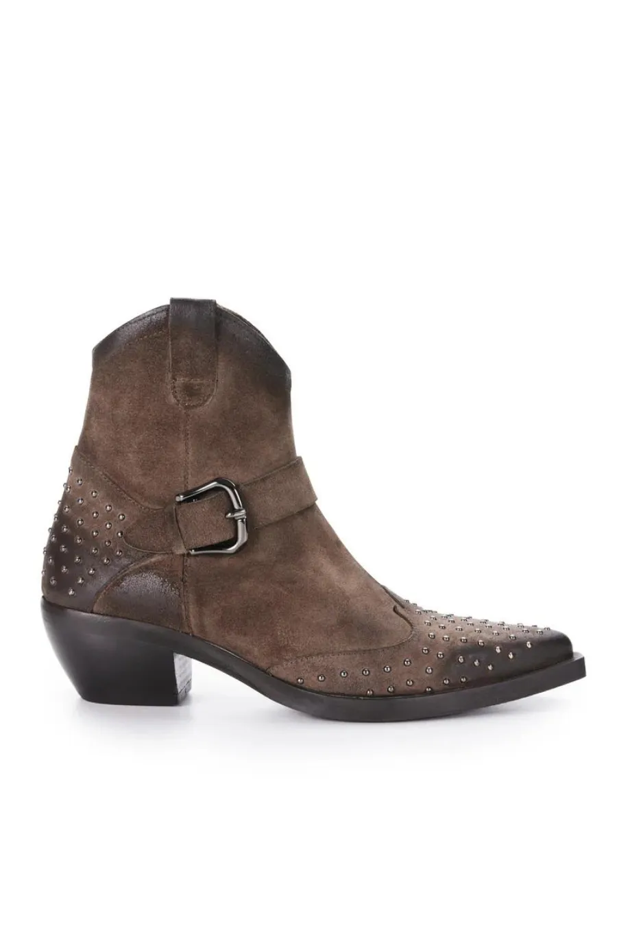 Estilo Emporio Alamo Studded Boot Mud