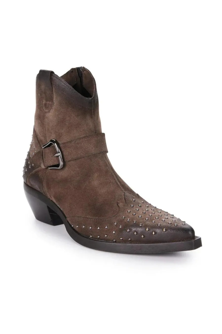 Estilo Emporio Alamo Studded Boot Mud