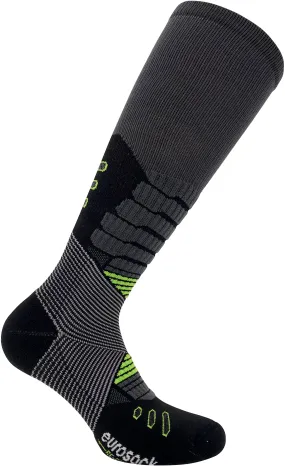 Eurosock Ski Compression Socks - Carbon-green - Small