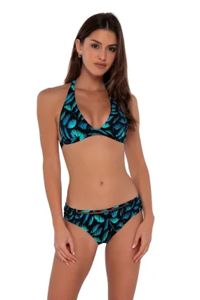 Faith Banded Halter Bikini Top