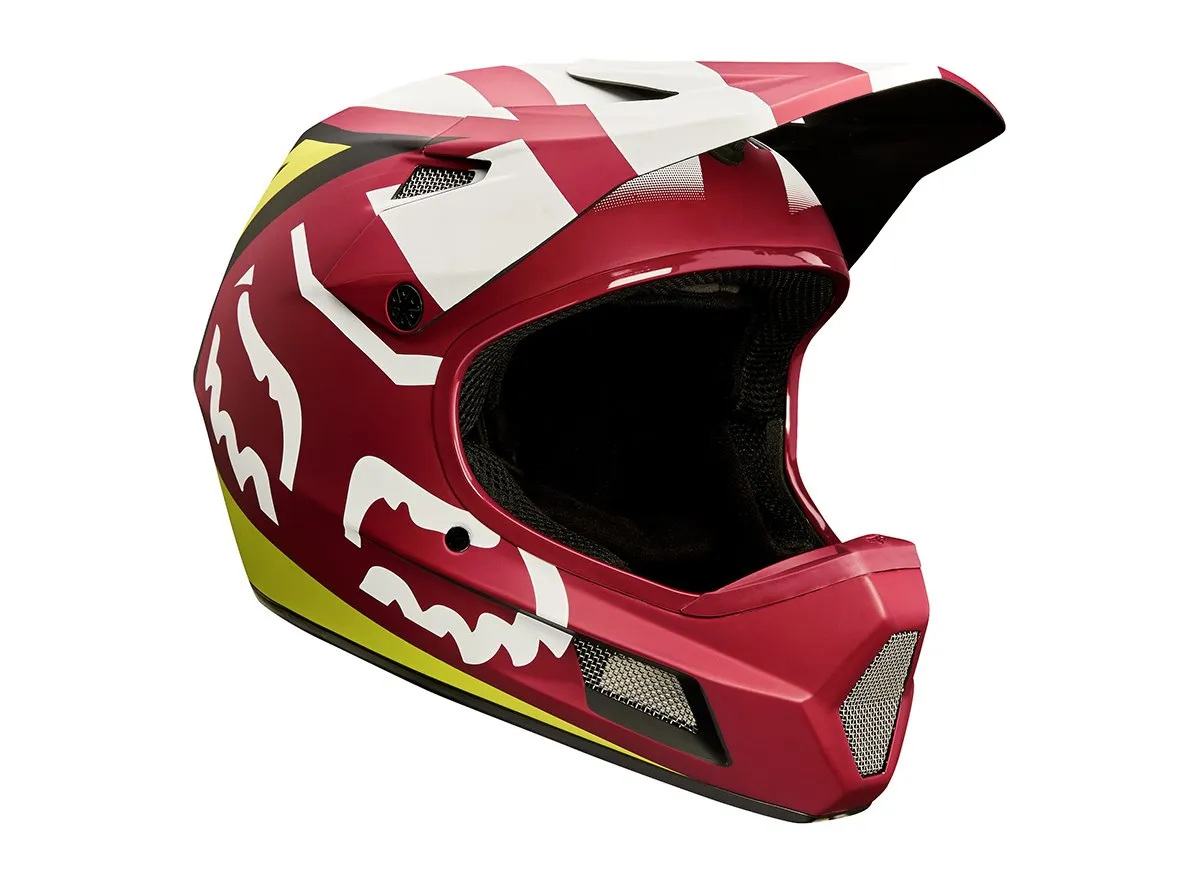 Fox Racing Rampage Comp Creo Full Face Helmet - Yellow-Black