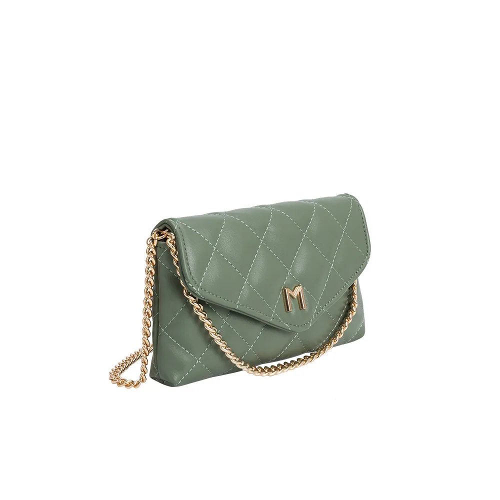 Gigi Sage Small Shoulder Bag