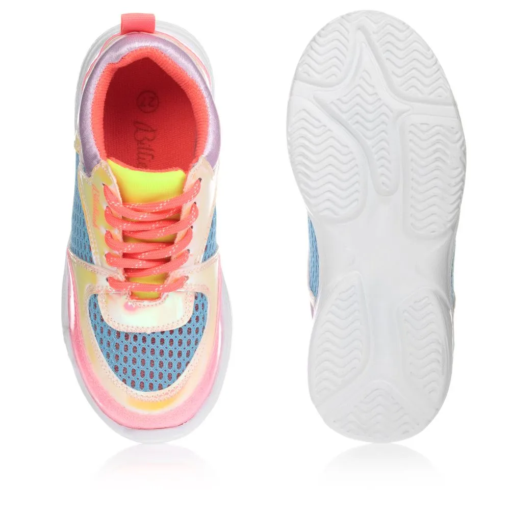 Girls Multi-Coloured Trainers 