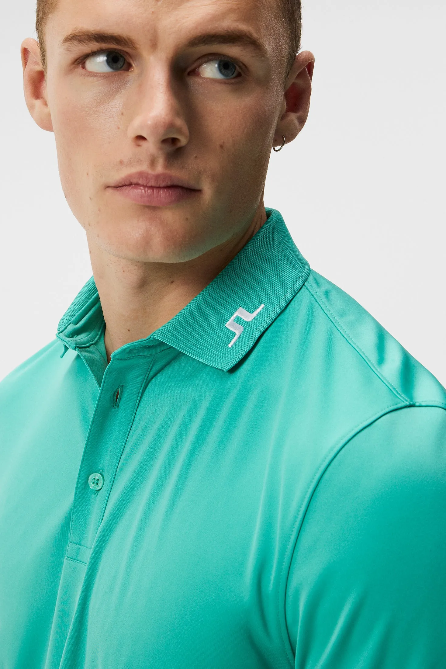 Heath Regular Fit Polo / Bright Aqua