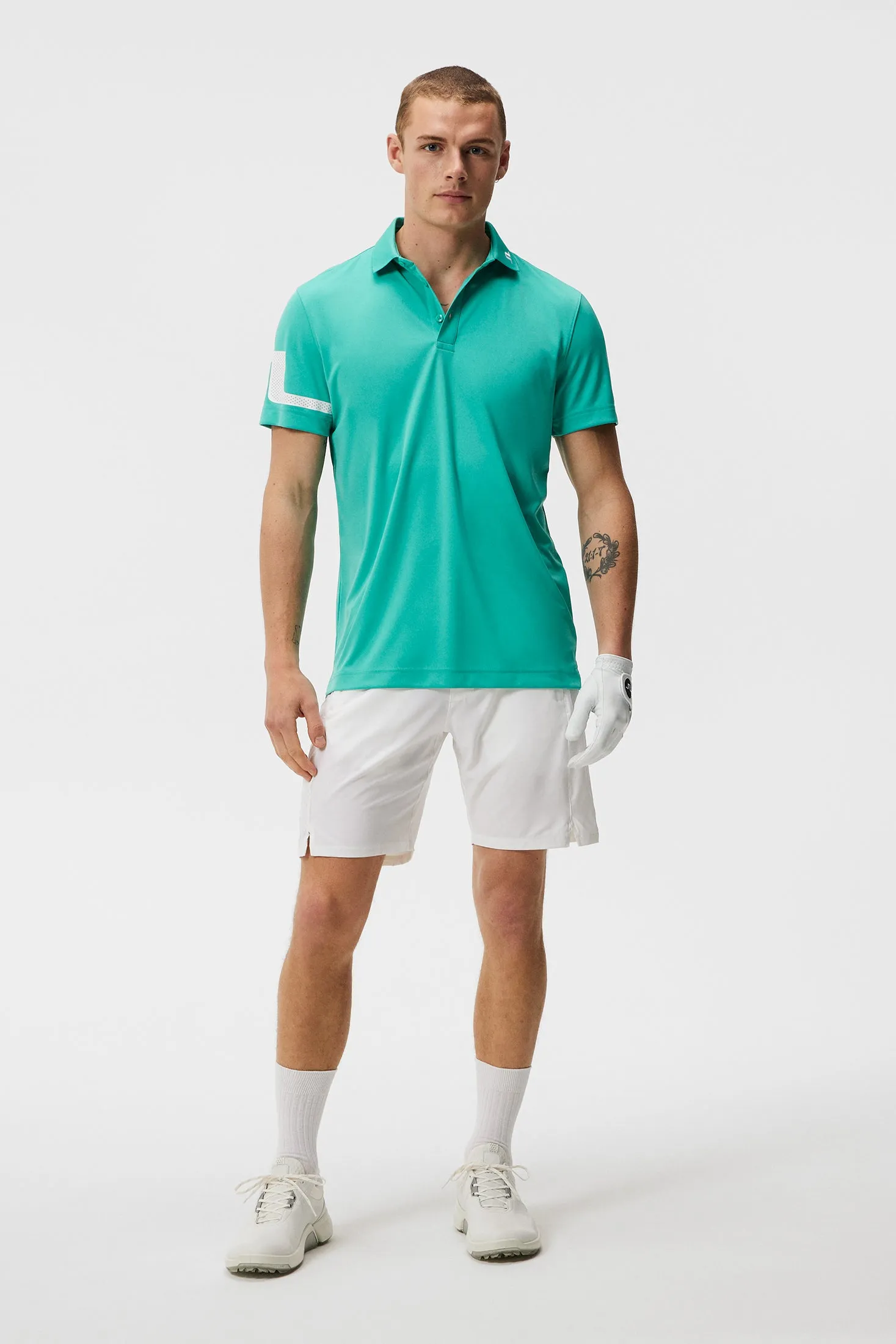 Heath Regular Fit Polo / Bright Aqua