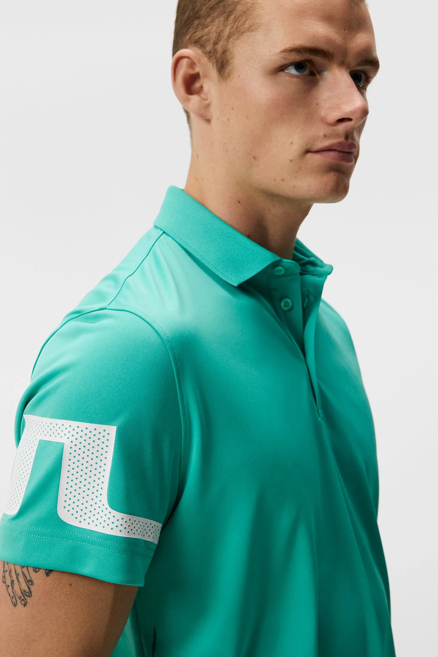 Heath Regular Fit Polo / Bright Aqua